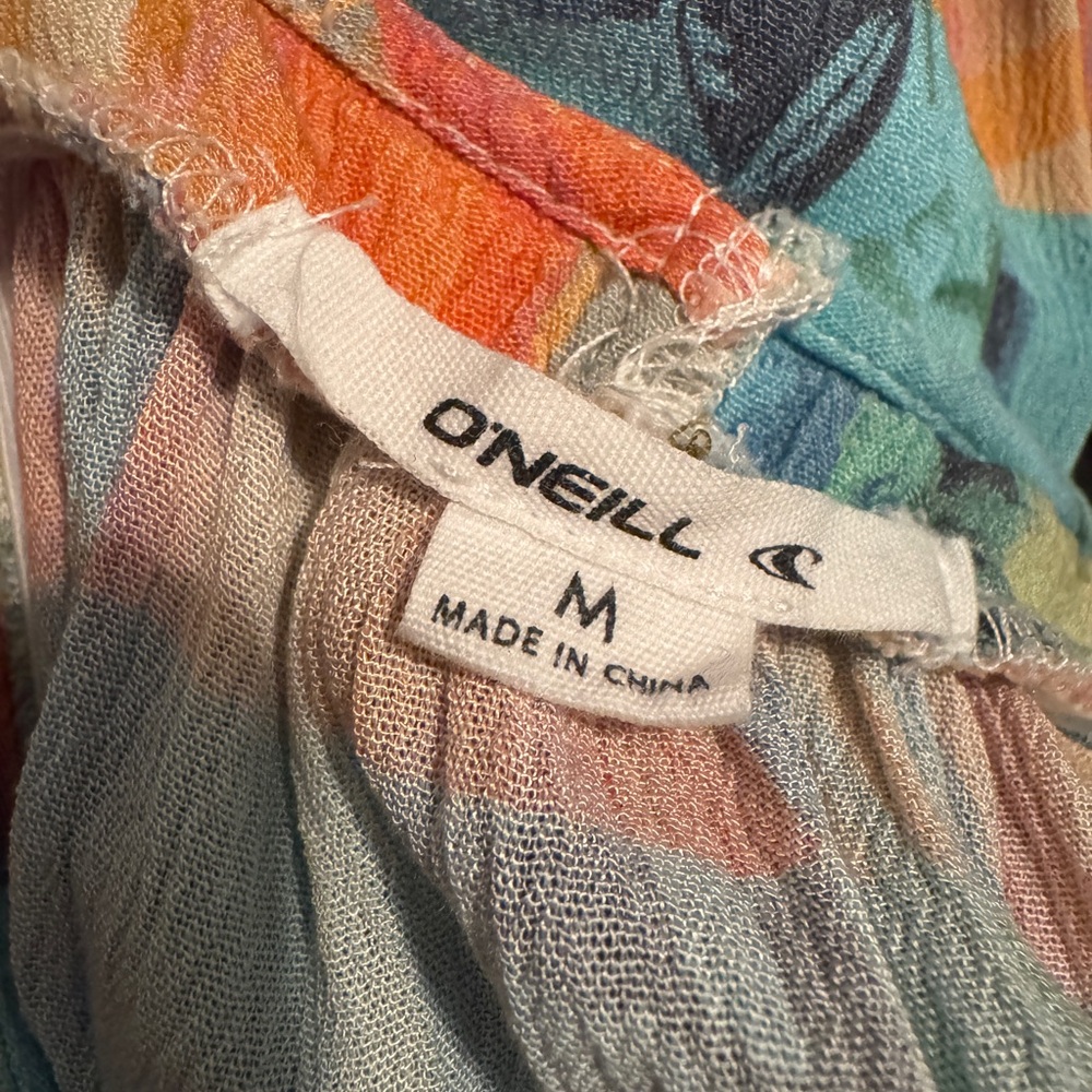 O'Neill Vibrant Patchwork Backless Halter Dress - image 5